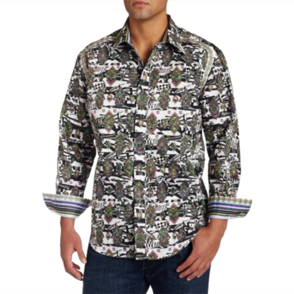 NWOT Robert Graham Extempo Long Sleeve Sport Shirt